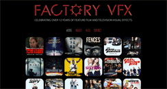 Desktop Screenshot of factoryvfx.com