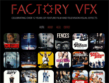 Tablet Screenshot of factoryvfx.com